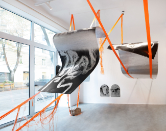 COUP_Aluminium, Gelatine, Analogue Photoemulsion, Tension Belts_ 2023