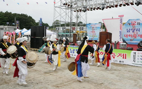 洪城南塘港大海老祭り