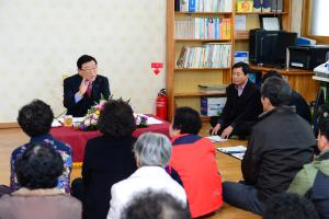 김석환 홍성군수, 갈산면 민생현장 방문(사천마을, 성촌마을)