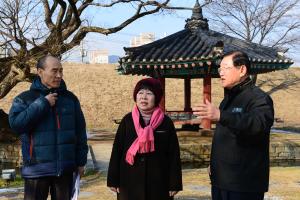 (2016. 1. 8) 나선화 문화재청장 방문