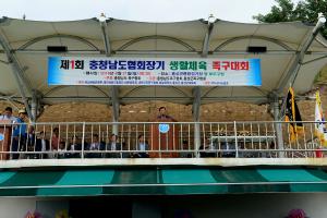 (2016.8.21)제1회 충청남도협회장기 생활체육 족구대회