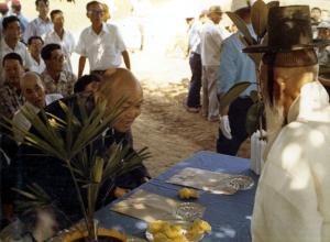 1973년 재일거류 민단과 홍동면 산양마을과의 자매결연