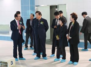국민체육센터와 반다비 수영장 준공식