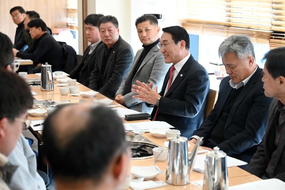 홍성군, 지역건설산업 활성화를 위한 간담회 개최 이미지