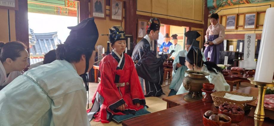 결성면, 결성향교 고유제 및 석전대제 봉행 이미지