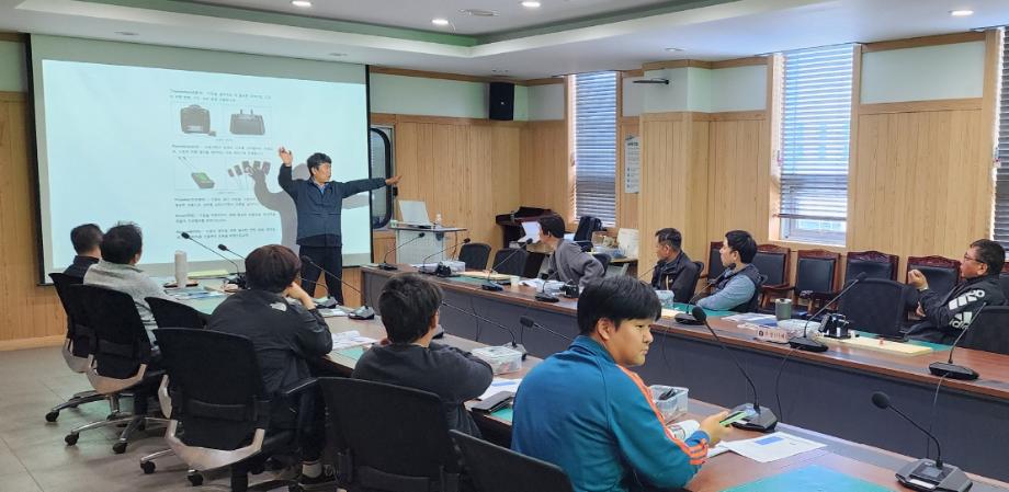 홍성군, 민간드론방제단 드론정비사 교육 실시 이미지