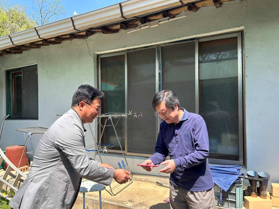 홍동면, 제45주년 5·18 민주화운동 기념 유공자 위문 이미지