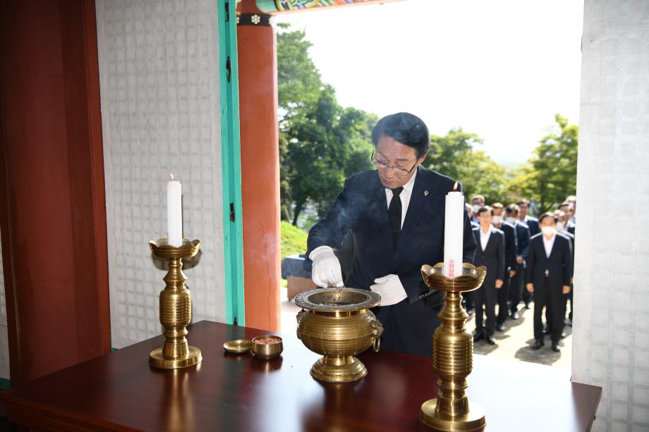 2022. 7. 1. 충령사 참배 이미지