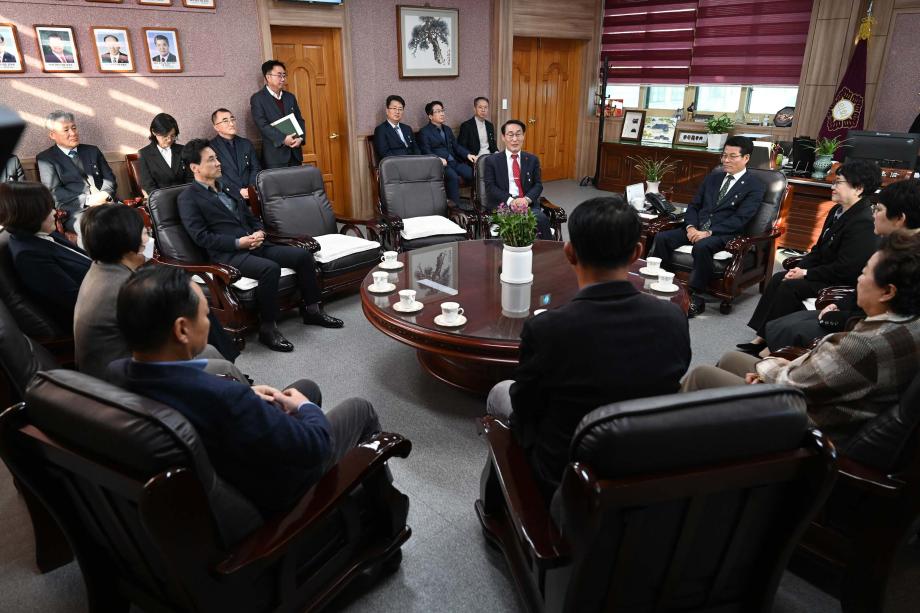 홍성군의회 신년하례 이미지
