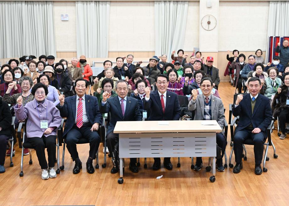 홍북노인대학 개강식 이미지