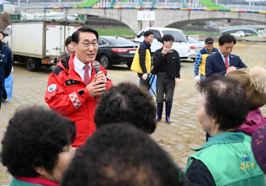 광천읍 새봄맞이 대청소 이미지