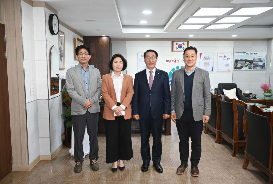 충남연구원장 접견 이미지