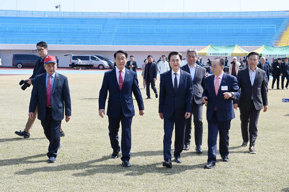충남노인건강대축제 개막식 이미지
