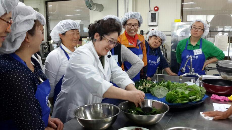 장아찌 제조사반 교육 이미지